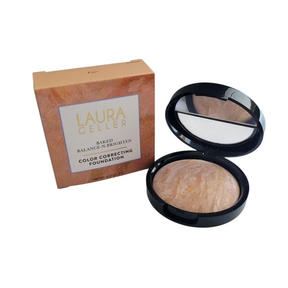 Laura Gellar Baked Balance-N-Brighten Color Correcting Foundation FAIR .32oz - Picture 1 of 7